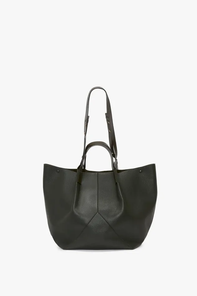 Tote Bags Women Victoria Beckham W11 Jumbo Tote In Loden Leather