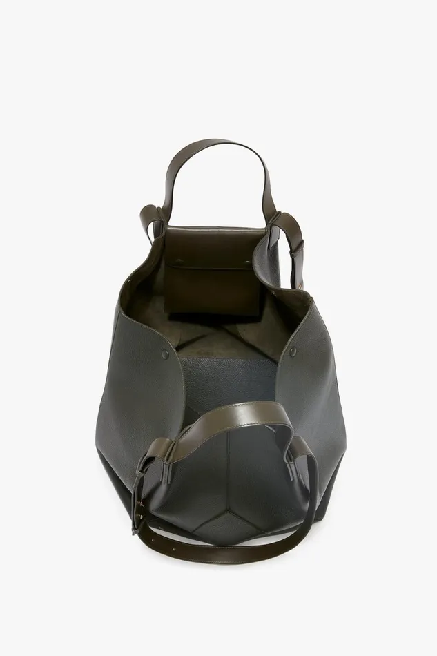 Tote Bags Women Victoria Beckham W11 Jumbo Tote In Loden Leather Tote Bags Women Victoria Beckham W11 Jumbo Tote In Loden Leather