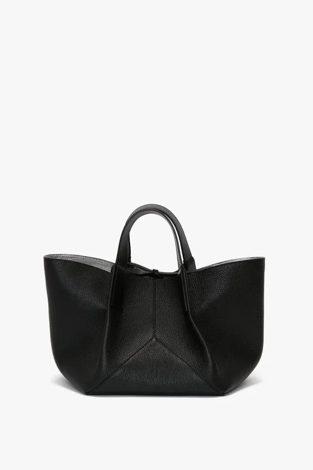 Tote Bags Women Victoria Beckham W11 Mini Tote In Black Leather Tote Bags Women Victoria Beckham W11 Mini Tote In Black Leather