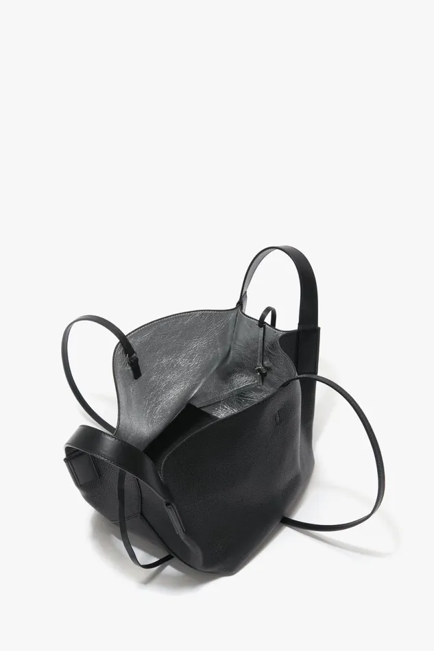 Tote Bags Women Victoria Beckham W11 Mini Tote In Black Leather Tote Bags Women Victoria Beckham W11 Mini Tote In Black Leather