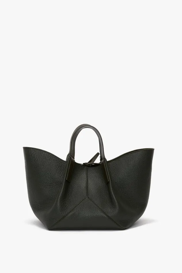Tote Bags Women Victoria Beckham W11 Mini Tote In Loden Leather