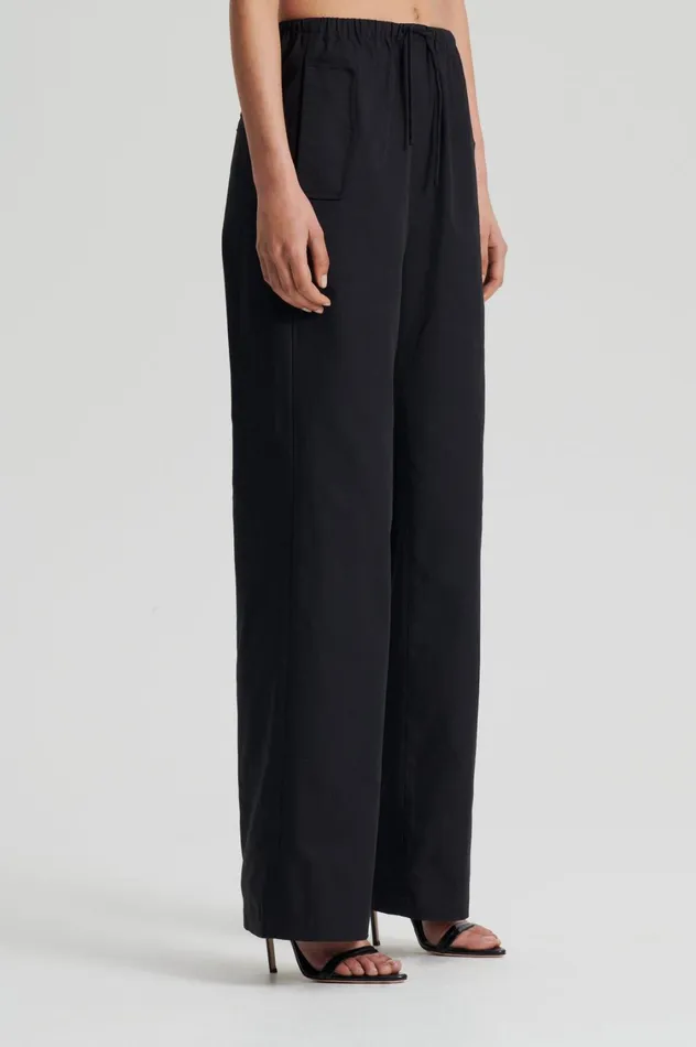 Trousers Women Scanlan Theodore POCKET CARGO Black Trousers Women Scanlan Theodore POCKET CARGO Black