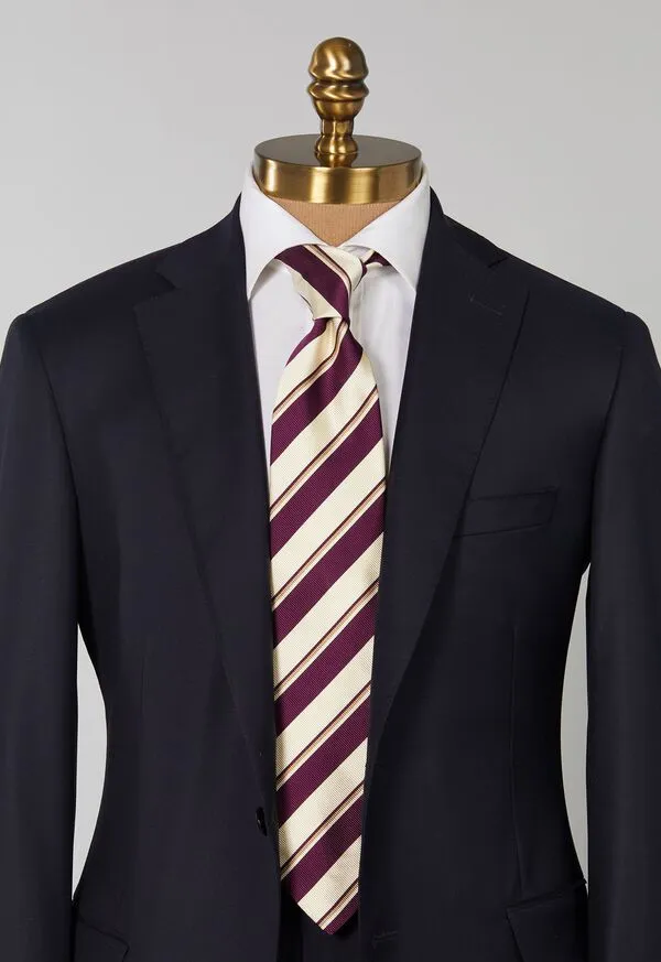 Two Color Repp Stripe Tie Olive Mens Ties Paulstuart Two Color Repp Stripe Tie Olive Mens Ties Paulstuart