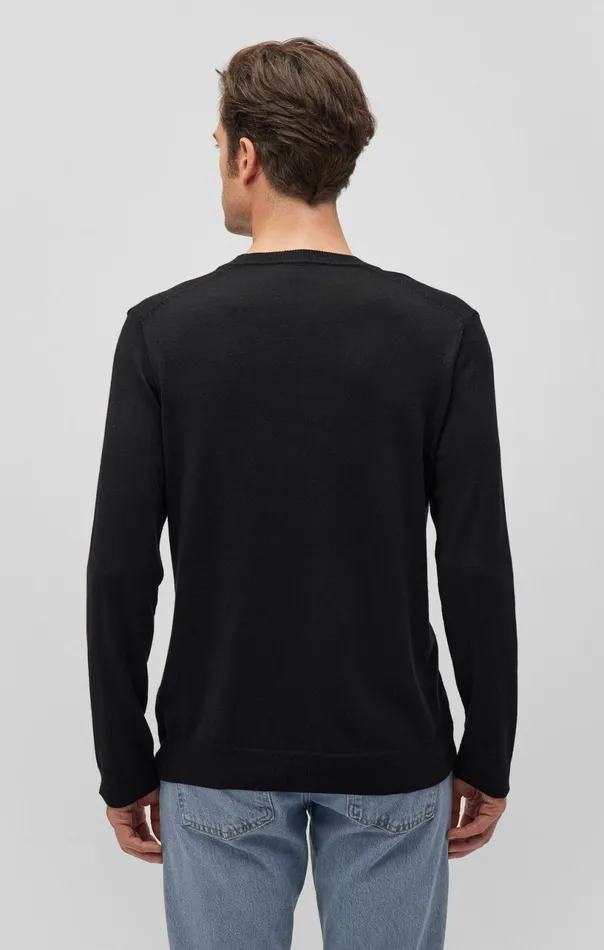 VNeck Sweater In Black Men Mavi Jeans Sweaters VNeck Sweater In Black Men Mavi Jeans Sweaters