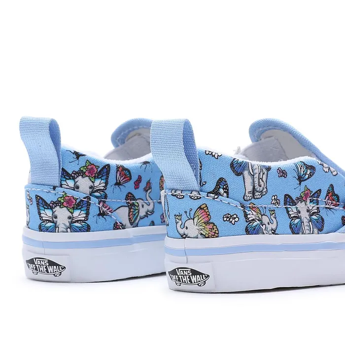 Vans Classics Kids Toddler SlipOn Hook And Loop Shoes 14 Years Blue
