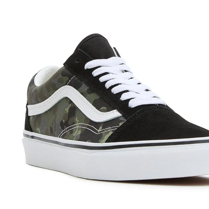 Vans Classics Men Rain Camo Old Skool Shoes Green Grey