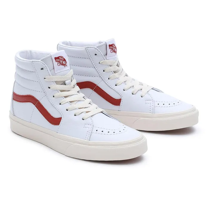 Vans Classics Men Vintage Pop Sk8Hi Shoes Red