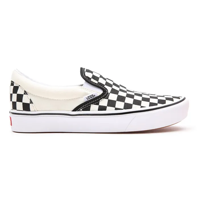 Vans Classics Women Comfycush SlipOn Shoes Black White