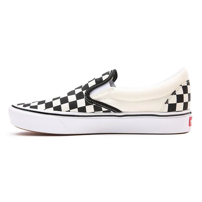 Vans Classics Women Comfycush SlipOn Shoes Black White