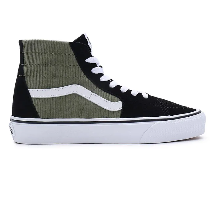 Vans Classics Women Mini Cord Sk8Hi Tapered Shoes Green