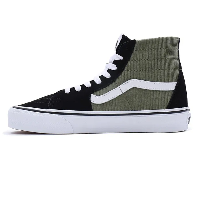 Vans Classics Women Mini Cord Sk8Hi Tapered Shoes Green