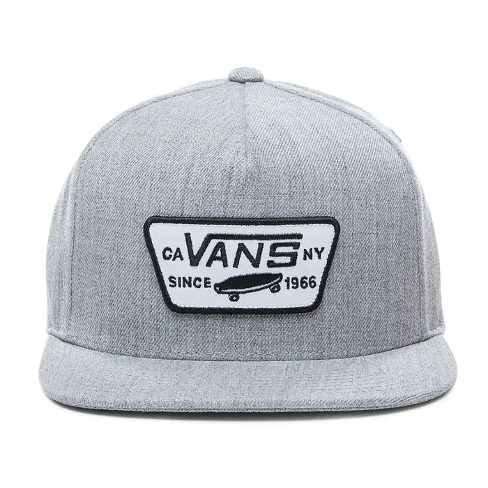 Vans Hats and Beanies Men Full Patch Snapback Hat Grey
