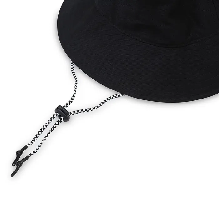 Vans Hats and Beanies Men Level Up Bucket Hat Black White