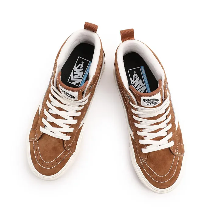 Vans HiTop Shoes Men Sk8Hi MTE1 Shoes Brown