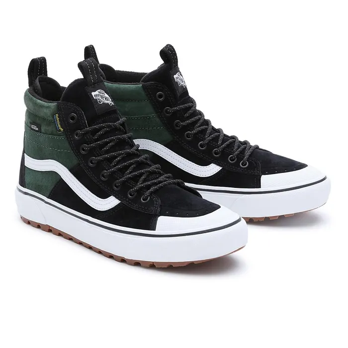 Vans HiTop Shoes Men Sk8Hi MTE2 Shoes Black Green