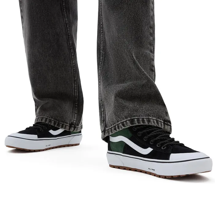 Vans HiTop Shoes Men Sk8Hi MTE2 Shoes Black Green