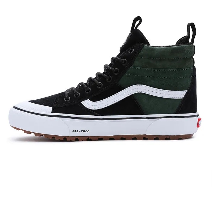 Vans HiTop Shoes Men Sk8Hi MTE2 Shoes Black Green