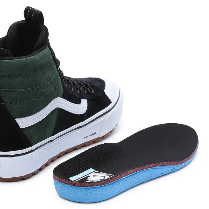 Vans HiTop Shoes Men Sk8Hi MTE2 Shoes Black Green