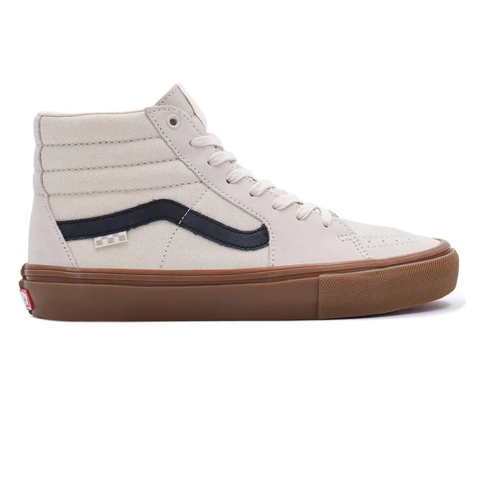 Vans HiTop Shoes Men Skate Sk8Hi Shoes Beige