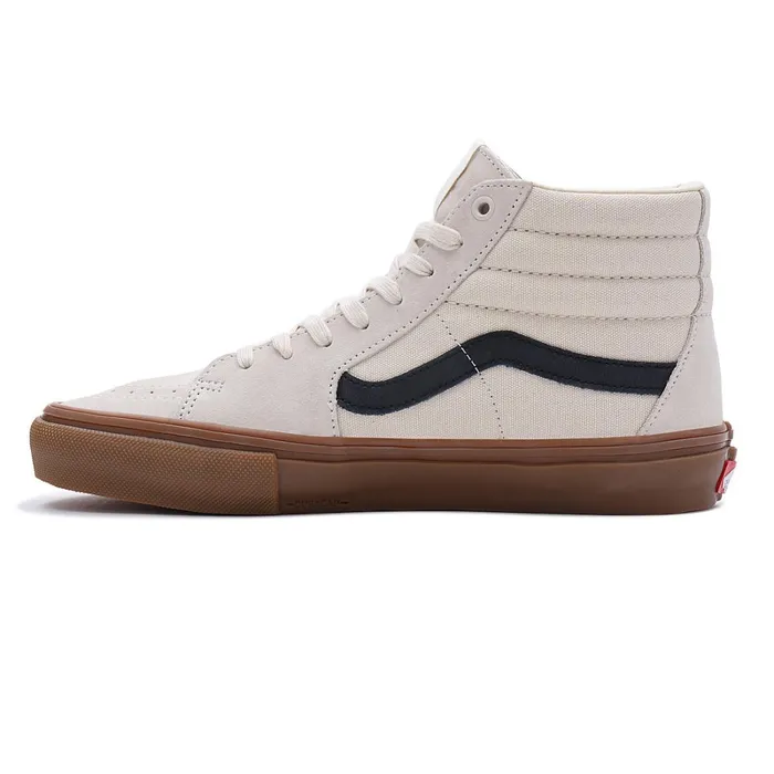 Vans HiTop Shoes Men Skate Sk8Hi Shoes Beige