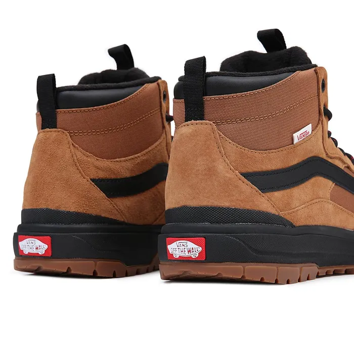 Vans HiTop Shoes Men UltraRange Exo Hi MTE1 Shoes Brown Orange
