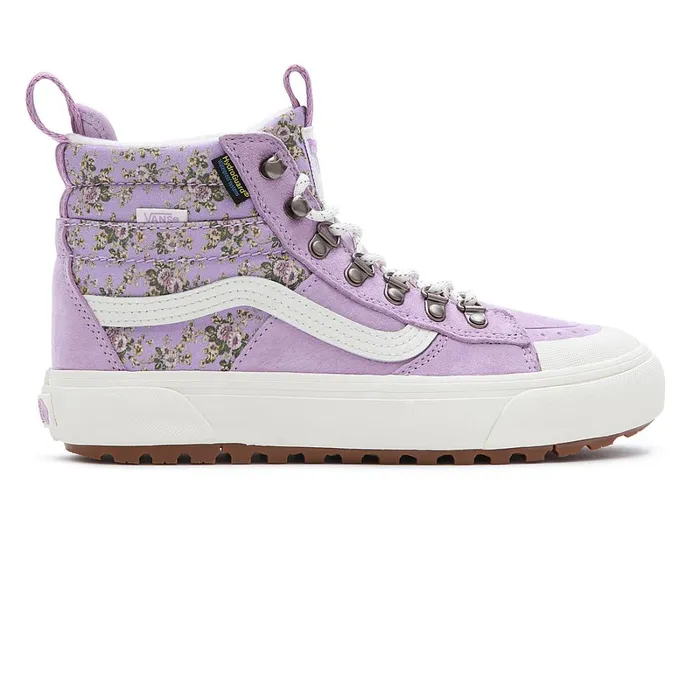 Vans HiTop Shoes Men Vintage Floral Sk8Hi DR MTE2 Shoes Purple