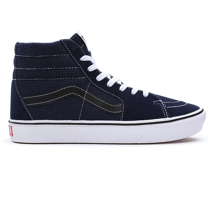 Vans HiTop Shoes Women ComfyCush Sk8Hi Shoes Blue