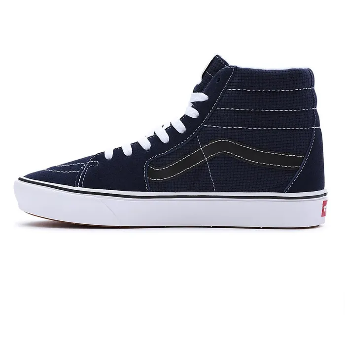 Vans HiTop Shoes Women ComfyCush Sk8Hi Shoes Blue