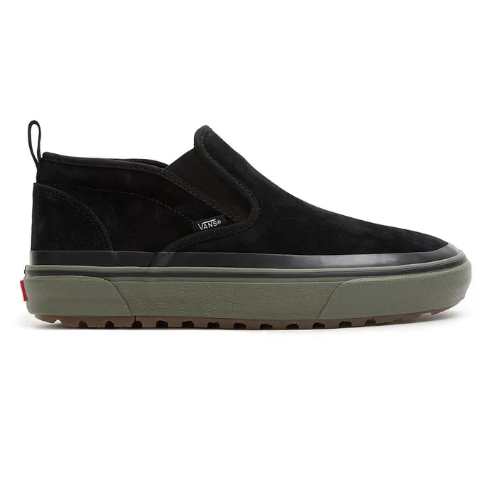 Vans HiTop Shoes Women Rain Camo Mid Slip MTE1 Shoes Green