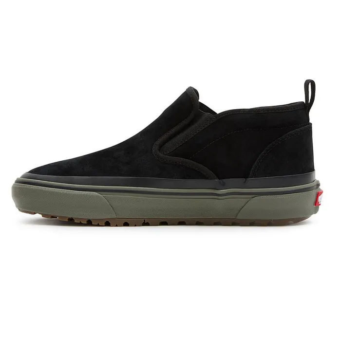 Vans HiTop Shoes Women Rain Camo Mid Slip MTE1 Shoes Green