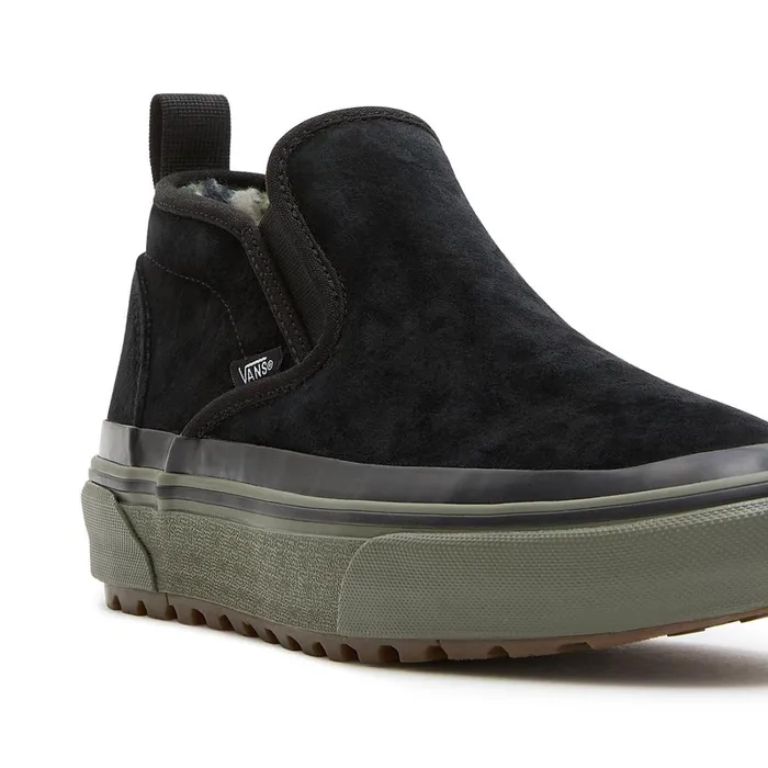 Vans HiTop Shoes Women Rain Camo Mid Slip MTE1 Shoes Green