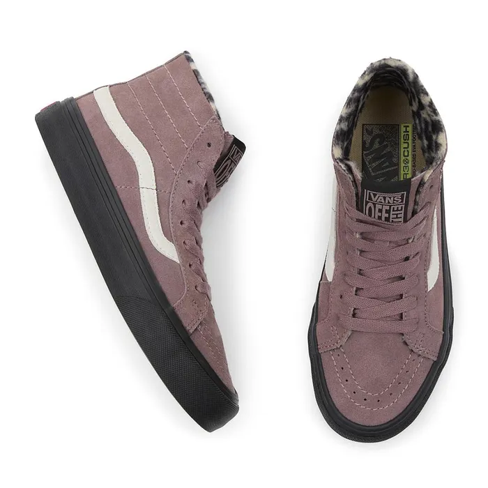 Vans HiTop Shoes Women Sk8Hi 38 Decon VR3 SF Shoes Pink
