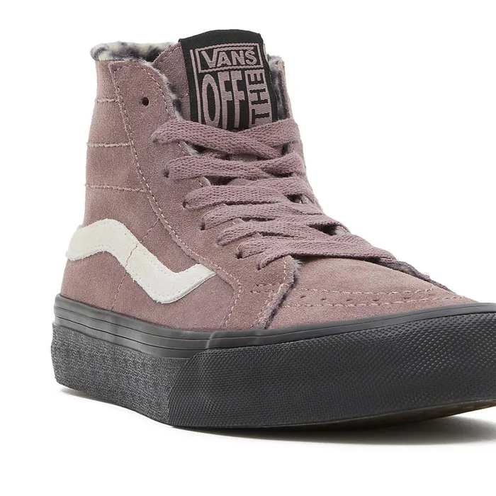 Vans HiTop Shoes Women Sk8Hi 38 Decon VR3 SF Shoes Pink