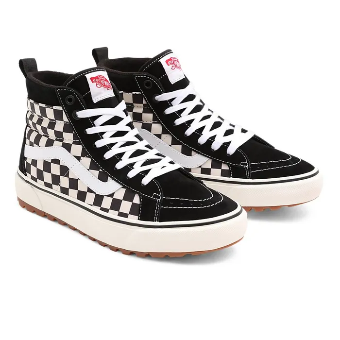 Vans HiTop Shoes Women Sk8Hi MTE1 Shoes Black White