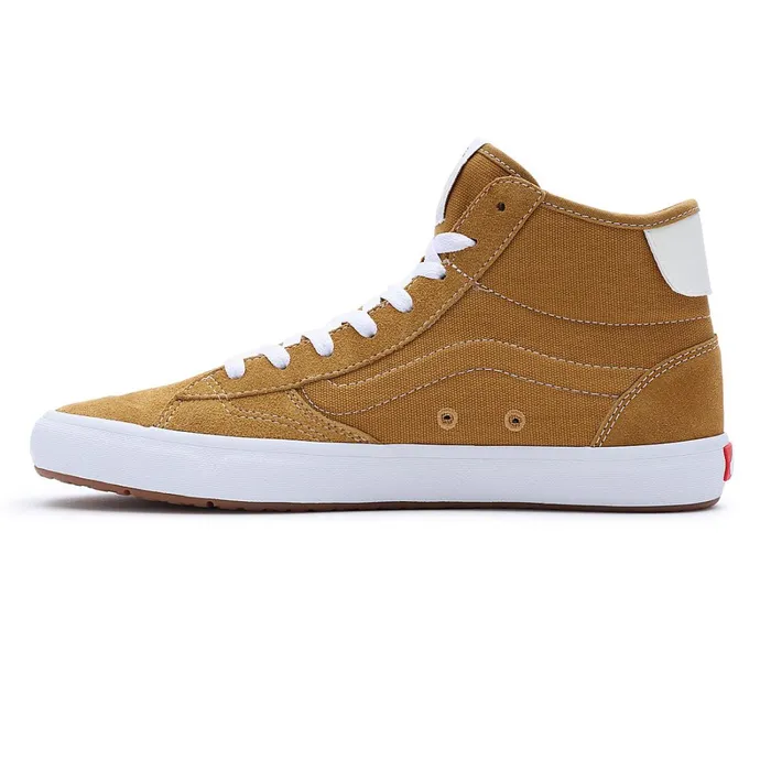 Vans HiTop Shoes Women The Lizzie Shoes Gold
