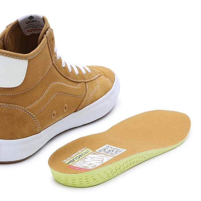 Vans HiTop Shoes Women The Lizzie Shoes Gold