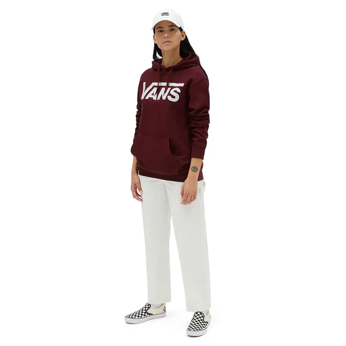 Vans Hoodies and Sweatshirts Men Classic Hoodie Red