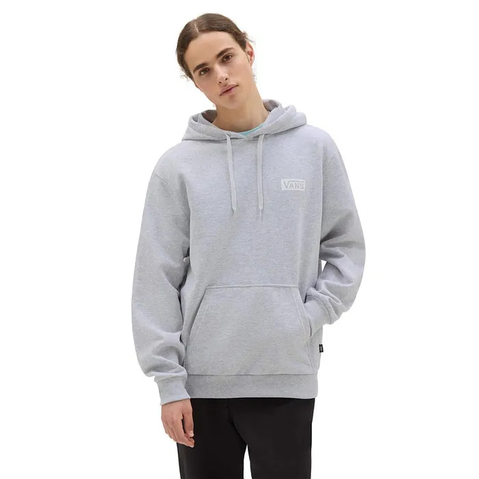 Vans Hoodies and Sweatshirts Men Relaxed Fit Pullover Hoodie Grey