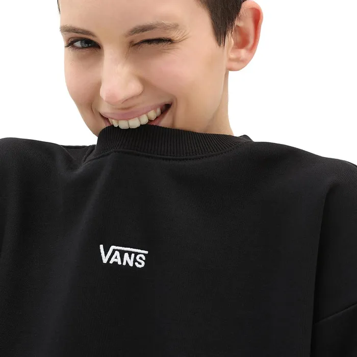 Vans Hoodies and Sweatshirts Women Flying V Sweater Black