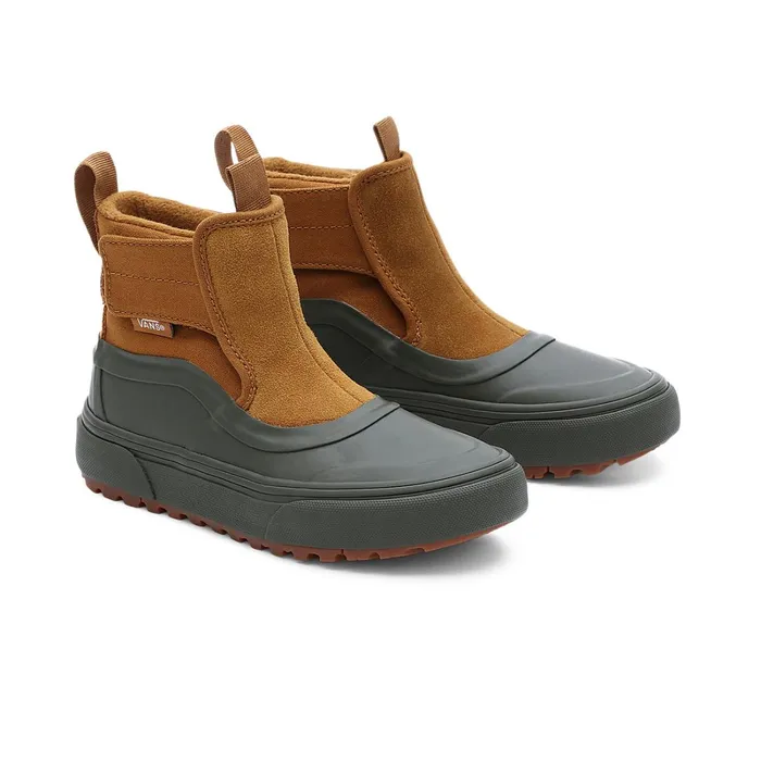 Vans Kids Shoes 48 Years Kids SlipOn Hi Terrain Hook And Loop MTE1 Shoes 48 Years Green Brown