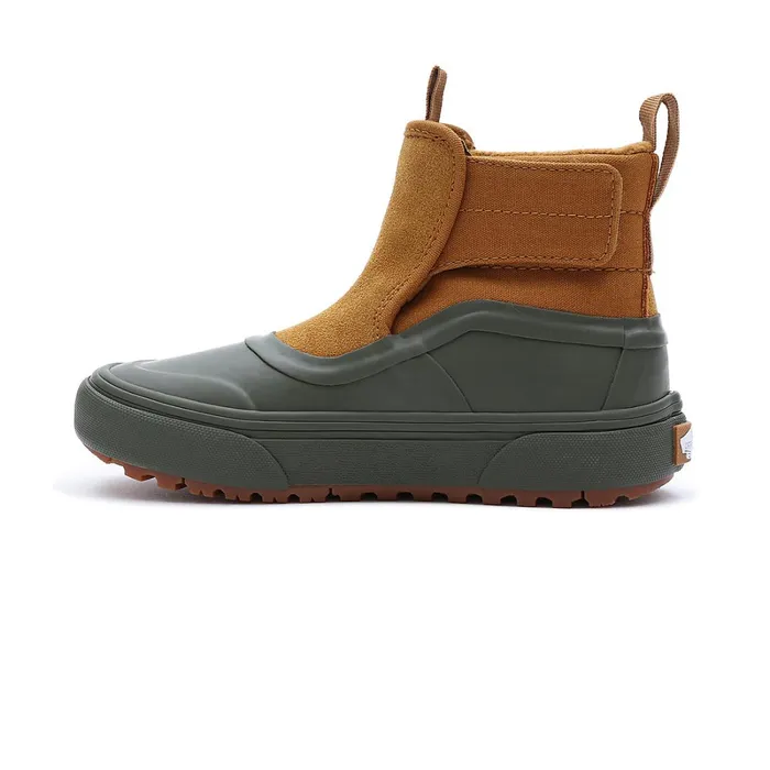 Vans Kids Shoes 48 Years Kids SlipOn Hi Terrain Hook And Loop MTE1 Shoes 48 Years Green Brown