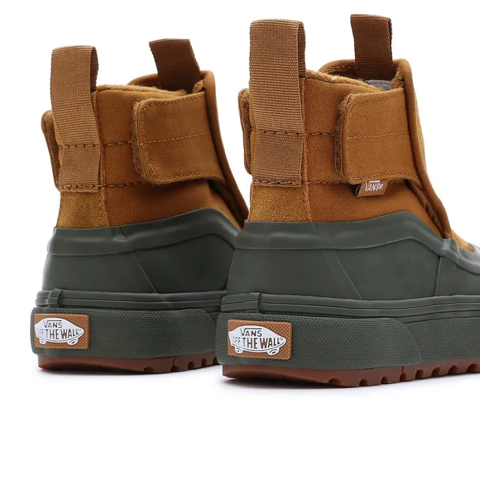 Vans Kids Shoes 48 Years Kids SlipOn Hi Terrain Hook And Loop MTE1 Shoes 48 Years Green Brown