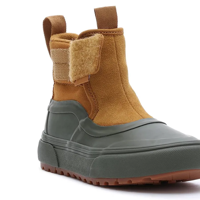 Vans Kids Shoes 48 Years Kids SlipOn Hi Terrain Hook And Loop MTE1 Shoes 48 Years Green Brown