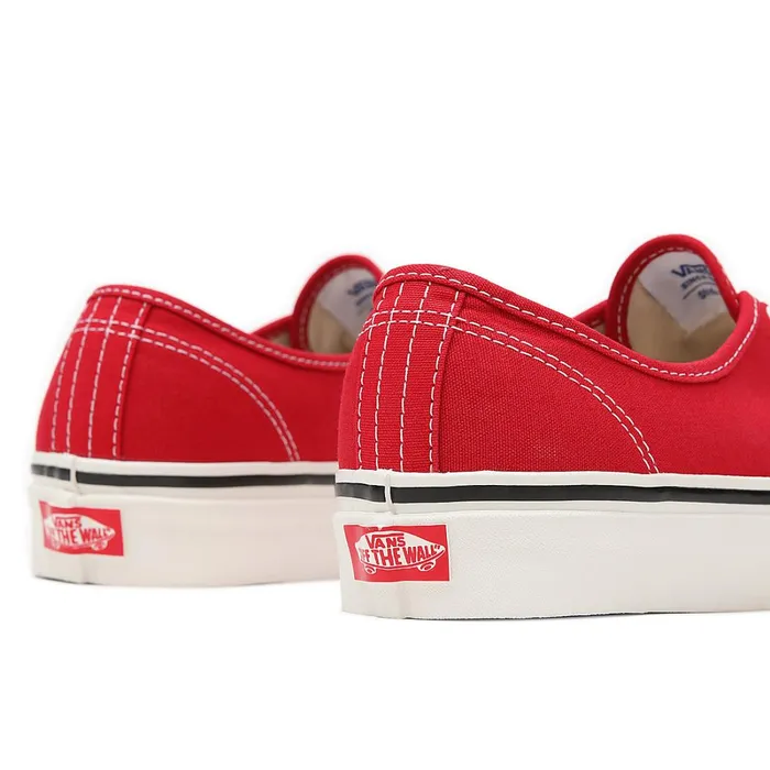 Vans Lowtop Shoes Men Anaheim Factory Authentic 44 DX Shoes Red
