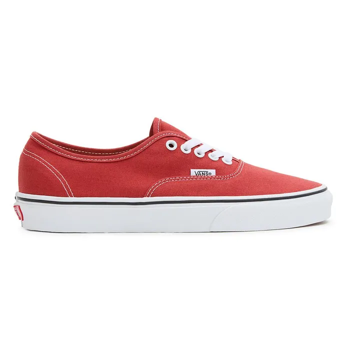 Vans Lowtop Shoes Men Color Theory Authentic Shoes Red