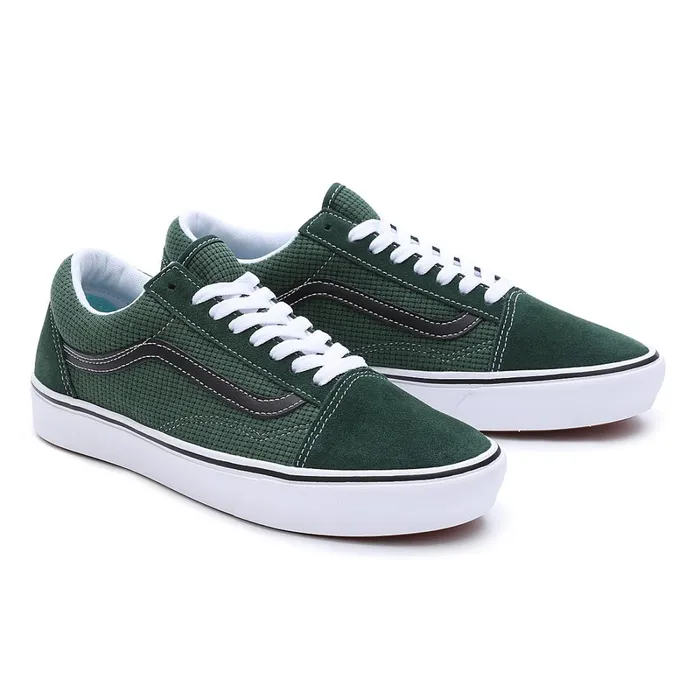Vans Lowtop Shoes Men ComfyCush Old Skool Shoes Green