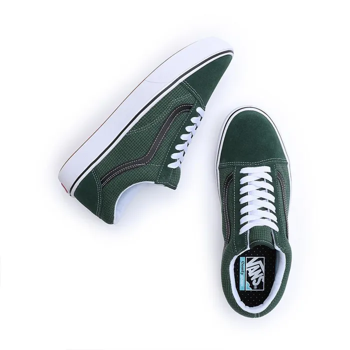Vans Lowtop Shoes Men ComfyCush Old Skool Shoes Green