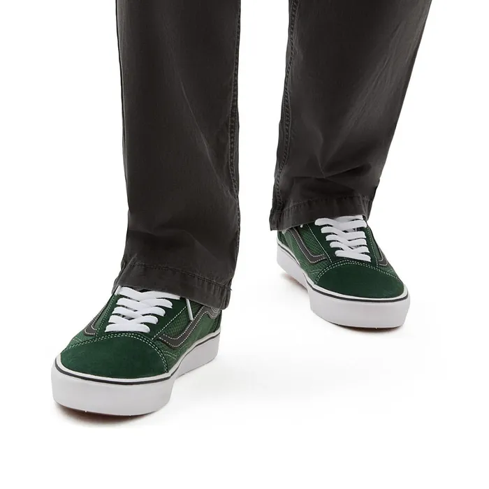 Vans Lowtop Shoes Men ComfyCush Old Skool Shoes Green