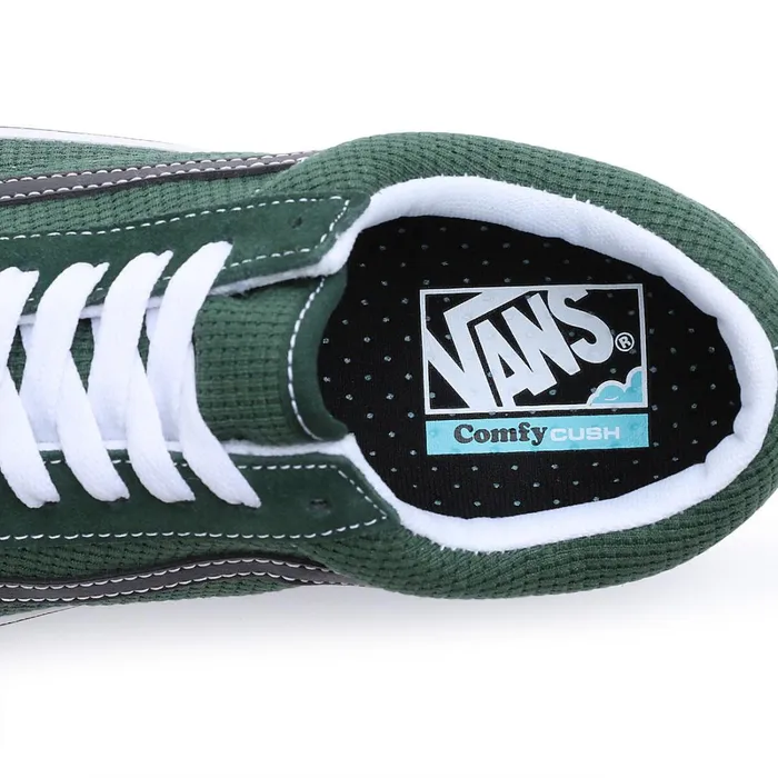 Vans Lowtop Shoes Men ComfyCush Old Skool Shoes Green