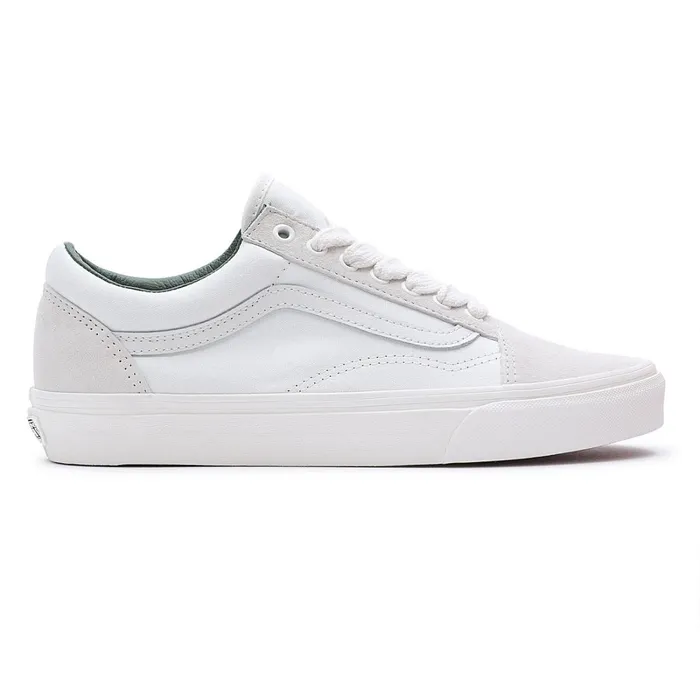 Vans Lowtop Shoes Men Oversized Laces Old Skool Shoes White